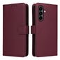 For Samsung Galaxy A56 5G BETOPNICE BN-005 2 in 1 Detachable Imitate Genuine Leather Phone Case(Wine Red)