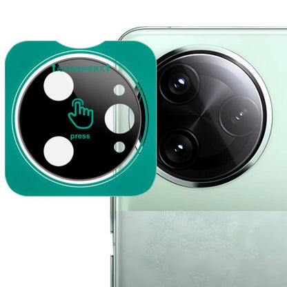 For Redmi K80 Pro imak Black Version HD Glass Rear Camera Lens Film, Self-positioning Version