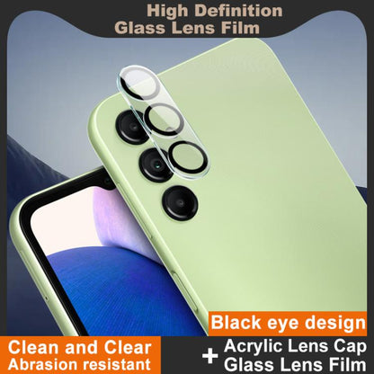 For Samsung Galaxy A14 5G IMAK High Definition Integrated Rear Camera Glass Lens Film, Black Eye Design