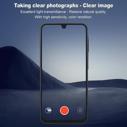 For Samsung Galaxy A16 5G IMAK High Definition Integrated Rear Camera Glass Lens Film, Black Eye Design