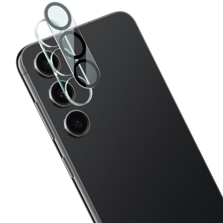 For Samsung Galaxy S23+ 5G IMAK High Definition Integrated Rear Camera Glass Lens Film, Black Eye Design