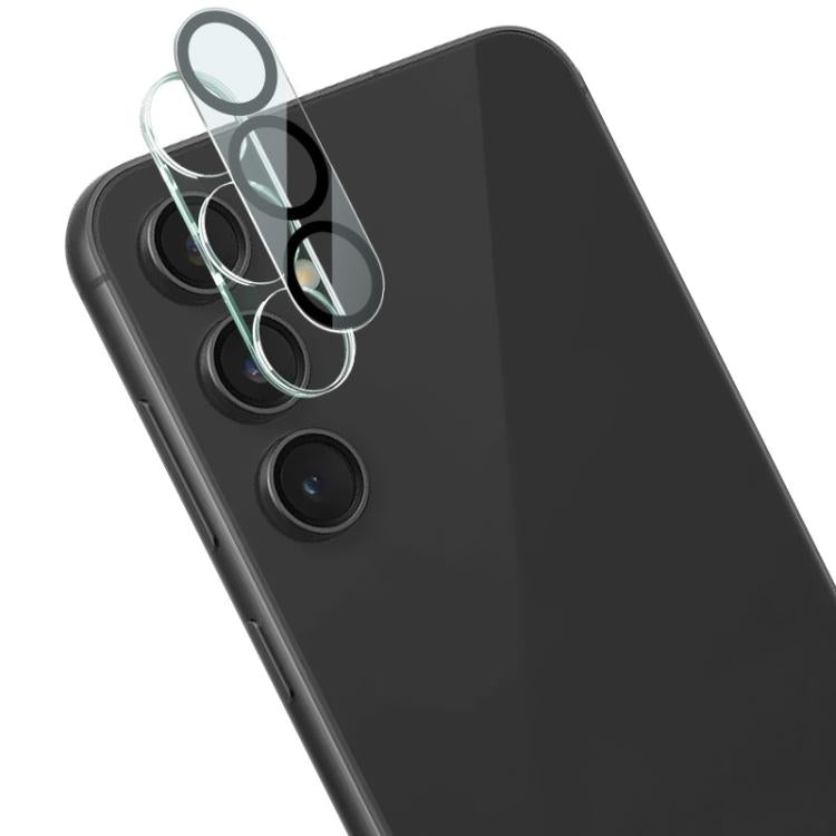 For Samsung Galaxy S23 FE 5G IMAK High Definition Integrated Rear Camera Glass Lens Film, Black Eye Design