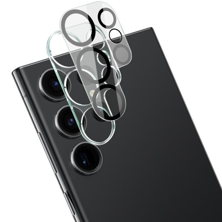 For Samsung Galaxy S23 Ultra 5G IMAK High Definition Integrated Rear Camera Glass Lens Film, Black Eye Design