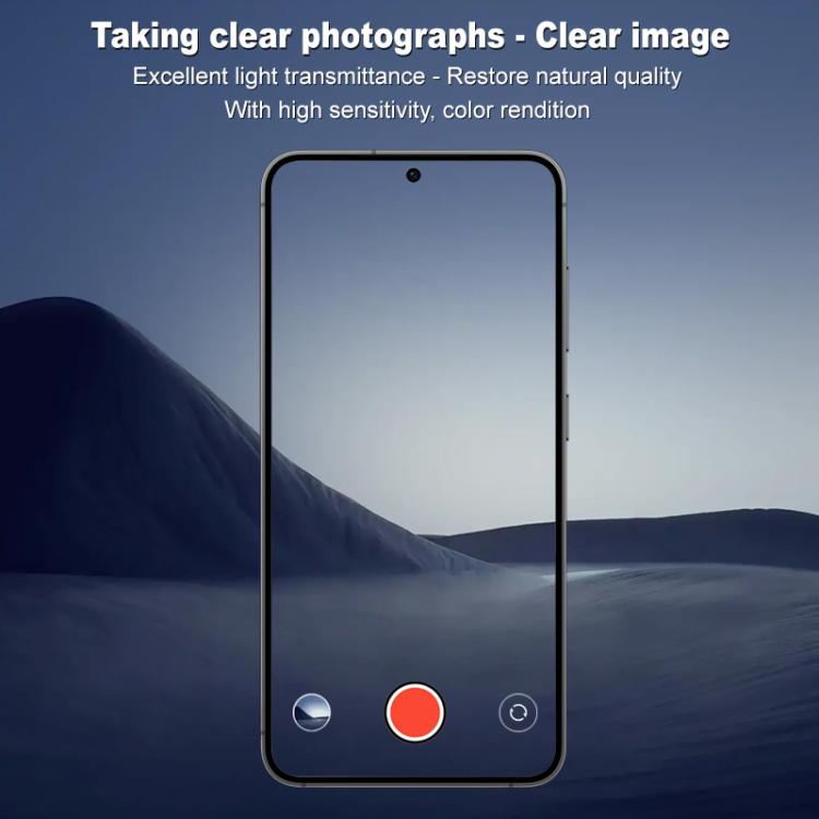 For Samsung Galaxy S24 5G IMAK High Definition Integrated Rear Camera Glass Lens Film, Black Eye Design