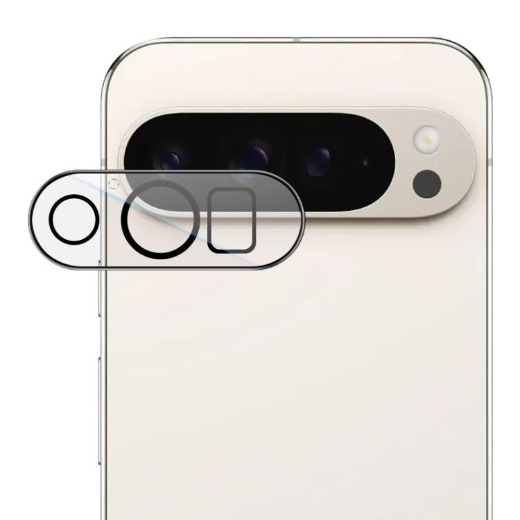 For Google Pixel 9 Pro XL IMAK High Definition Rear Camera Glass Lens Film, Black Eye Design