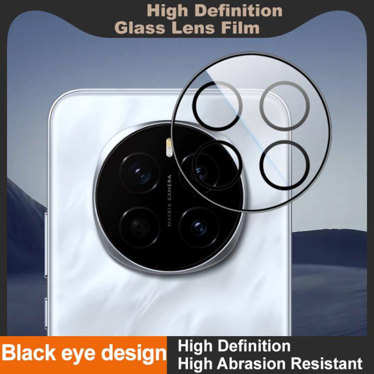 For Honor Magic7 IMAK High Definition Rear Camera Glass Lens Film, Black Eye Design