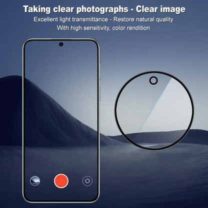 For Huawei Mate 70 IMAK High Definition Rear Camera Glass Lens Film, Black Eye Design