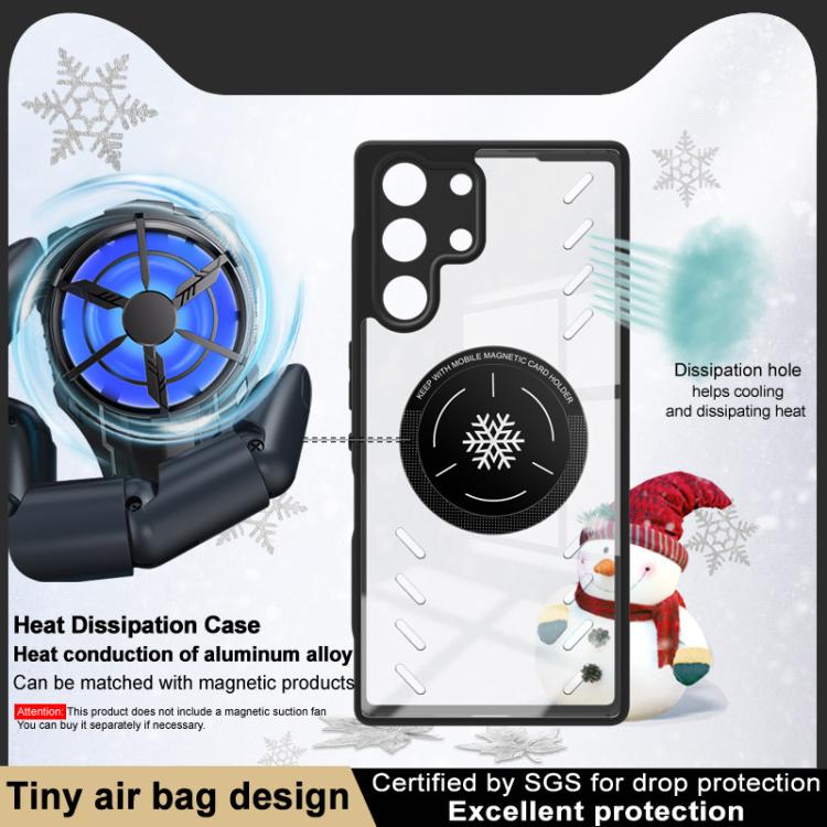 For ZTE nubia Red Magic 10 Pro imak UX-9A Series Four-corner Airbag Shockproof Heat Dissipation Phone Case