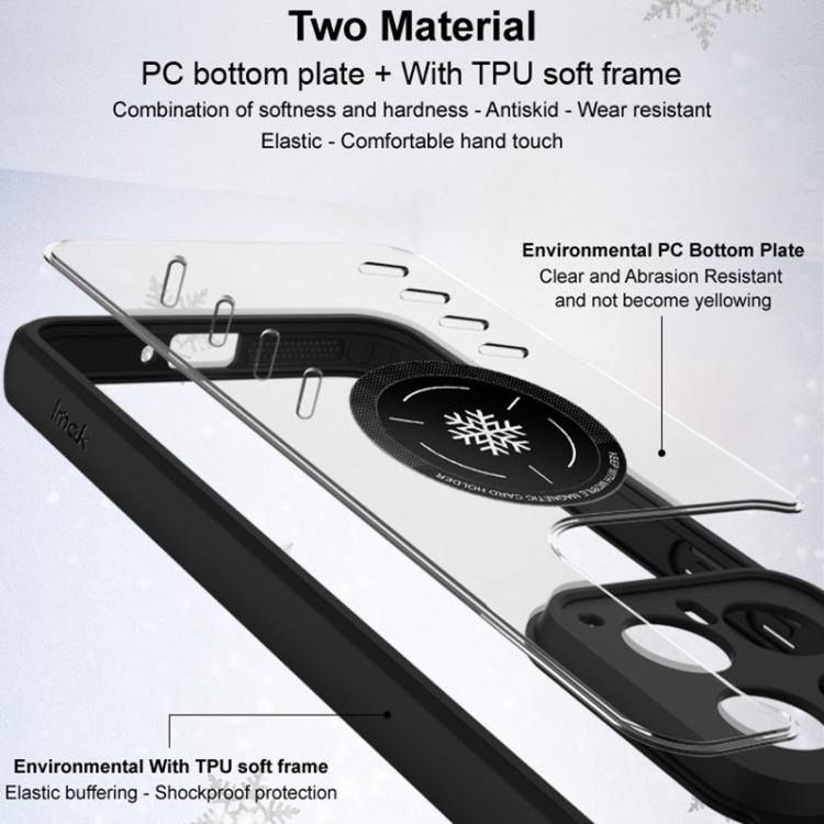 For ZTE nubia Red Magic 10 Pro imak UX-9A Series Four-corner Airbag Shockproof Heat Dissipation Phone Case