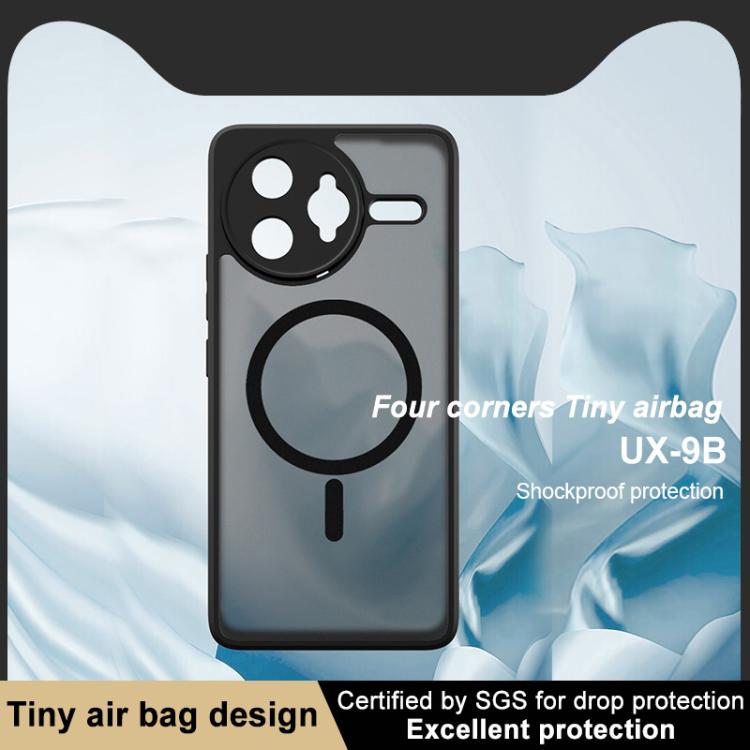 For Redmi K80 Pro imak UX-9B Series MagSafe Four Corners Tiny Airbag Shockproof Phone Case