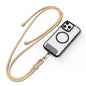 DUX DUCIS Garden Series Tile Pattern Adjustable Crossbody Phone Lanyard(Glaze Yellow)