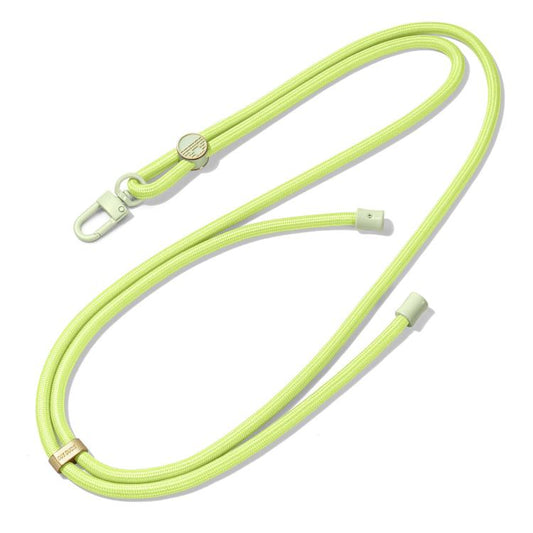 DUX DUCIS Garden Series Tile Pattern Adjustable Crossbody Phone Lanyard(Green Yellow)