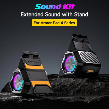 Haut-parleur Bluetooth sans fil Ulefone Portable Holder pour Ulefone Armor Pad 4 / 4 Ultra (Noir)