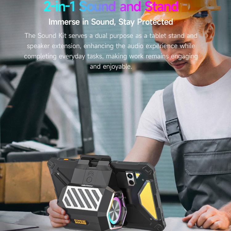 Haut-parleur Bluetooth sans fil Ulefone Portable Holder pour Ulefone Armor Pad 4 / 4 Ultra (Noir)