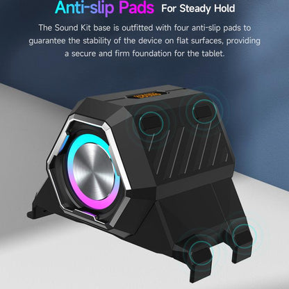Haut-parleur Bluetooth sans fil Ulefone Portable Holder pour Ulefone Armor Pad 4 / 4 Ultra (Noir)