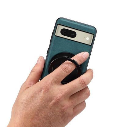 For Google Pixel 8 Denior A14 Skin Feel Rotating Holder MagSafe Phone Case(Blue)