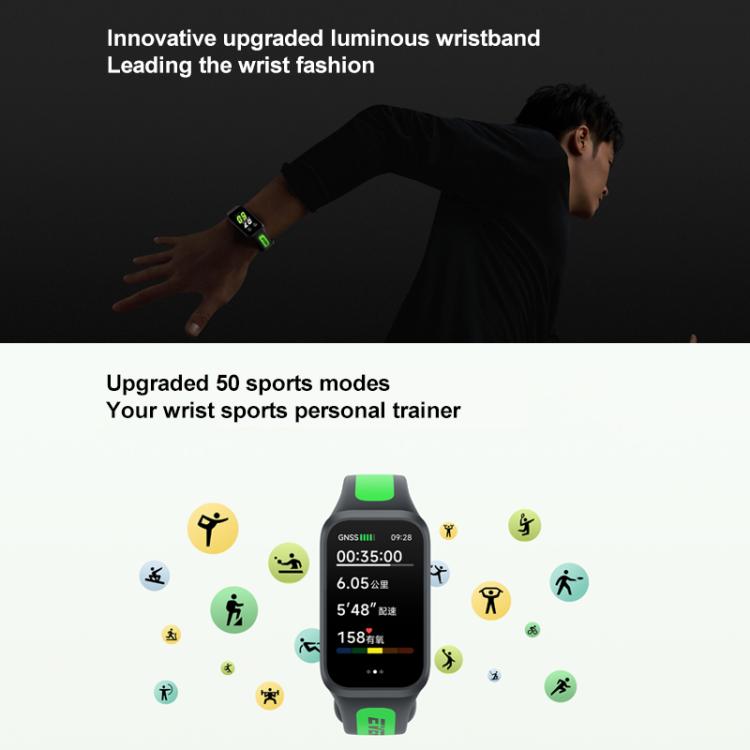 Xiaomi Redmi Band 3 Smart Band, 1.47 inch, Heart Rate / Blood Oxygen Health Monitoring(Black)