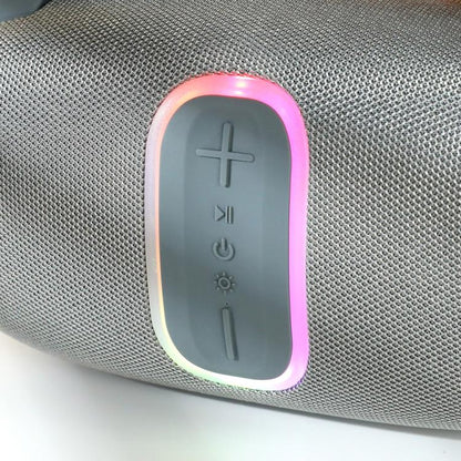 T&G TG674 TWS Outdoor Portable Wireless Bluetooth Speaker with RGB Light(Grey)