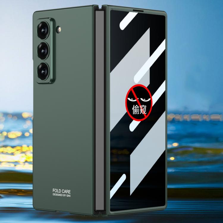 For Samsung Galaxy Z Fold6 Slim GKK Integrated Ultra-thin Privacy Full Coverage Phone Case(Green)