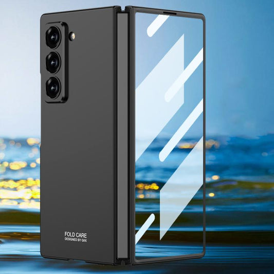 For Samsung Galaxy Z Fold6 Slim GKK Integrated Ultra-thin HD Full Coverage Phone Case(Black)