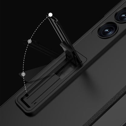 For Samsung Galaxy Z Fold6 Slim GKK Integrated Privacy Full Coverage Magnetic Fold Phone Case(Black)