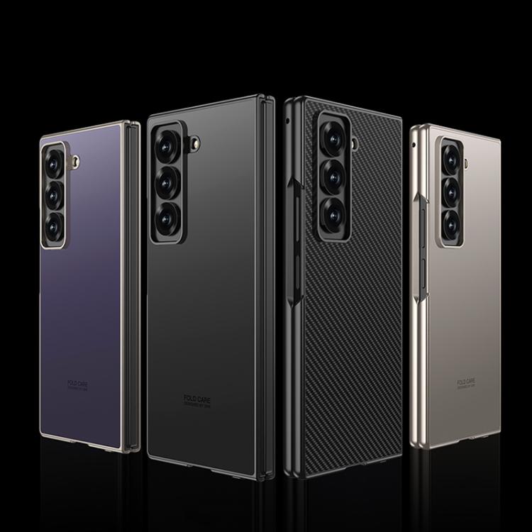 For Samsung Galaxy Z Fold6 Slim GKK Integrated AG Craft Skin Feel Full Coverage Phone Case(Purple)