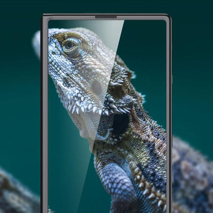 For Samsung Galaxy Z Fold6 Slim GKK Integrated Electroplating Phantom Full Coverage Phone Case(Black)