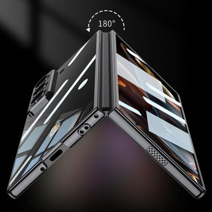 For Samsung Galaxy Z Fold6 Slim GKK Integrated Electroplating Phantom Full Coverage Phone Case(Black)