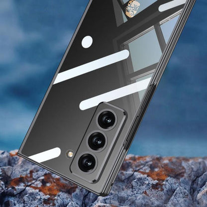 For Samsung Galaxy Z Fold6 Slim GKK Integrated Electroplating Phantom Full Coverage Phone Case(Black)