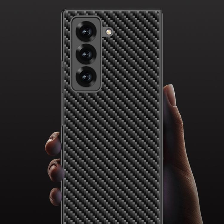 For Samsung Galaxy Z Fold6 Slim GKK Integrated Metal Paint Skin Feel Leather Full Coverage Phone Case(Black)