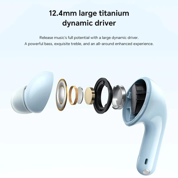 Xiaomi Redmi Buds 6 Lite Dual Microphone AI Call Wireless Bluetooth Earphone(White)