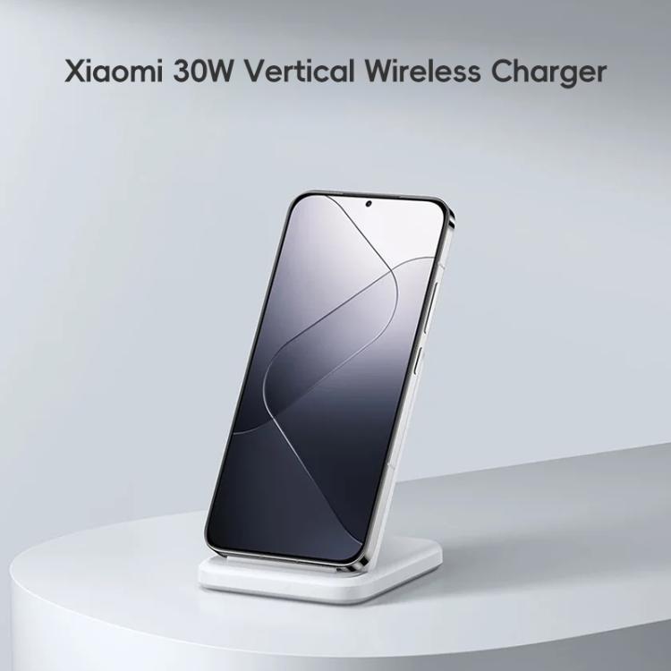 Chargeur sans fil vertical 30W Xiaomi (blanc)