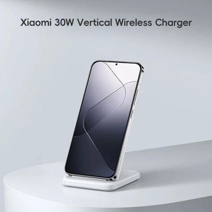 Chargeur sans fil vertical 30W Xiaomi (blanc)