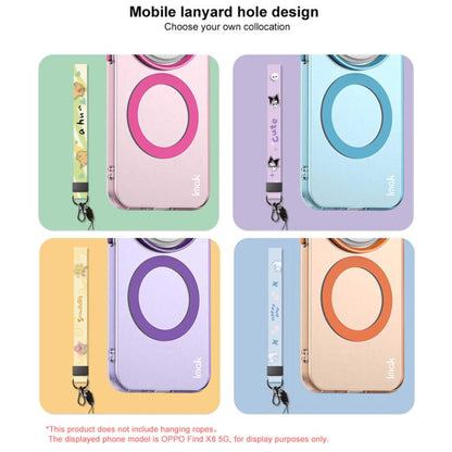 For Google Pixel 9 / 9 Pro IMAK Candy Series Shockproof MagSafe Phone Case(Purple)