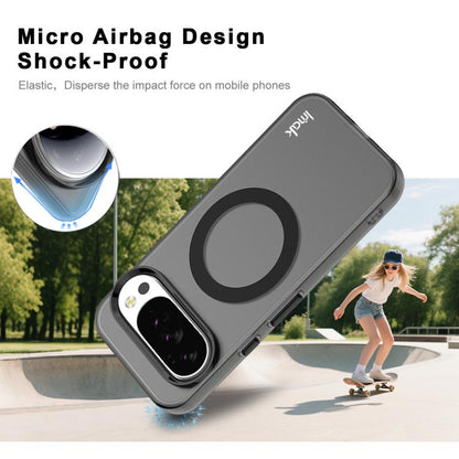 Pour Google Pixel 10 / Pixel 10 Pro Coque de téléphone antichoc IMAK Candy Series MagSafe (Noir)