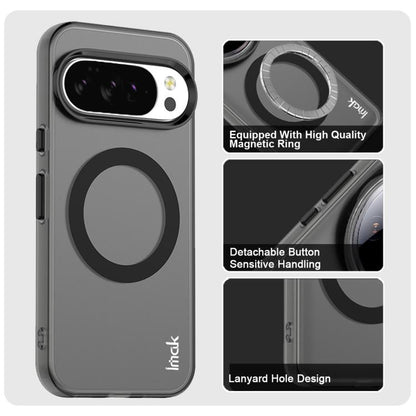 Pour Google Pixel 10 / Pixel 10 Pro Coque de téléphone antichoc IMAK Candy Series MagSafe (Noir)