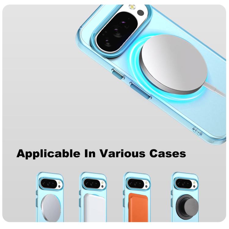 For Google Pixel 10 / Pixel 10 Pro IMAK Candy Series Shockproof MagSafe Phone Case(Blue)