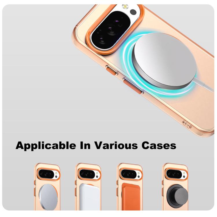 For Google Pixel 10 / Pixel 10 Pro IMAK Candy Series Shockproof MagSafe Phone Case(Orange)