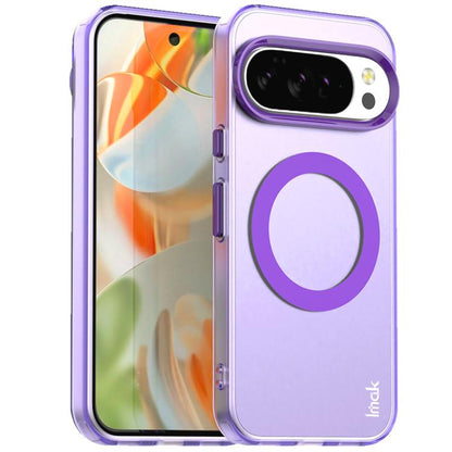 For Google Pixel 10 / Pixel 10 Pro IMAK Candy Series Shockproof MagSafe Phone Case(Purple)