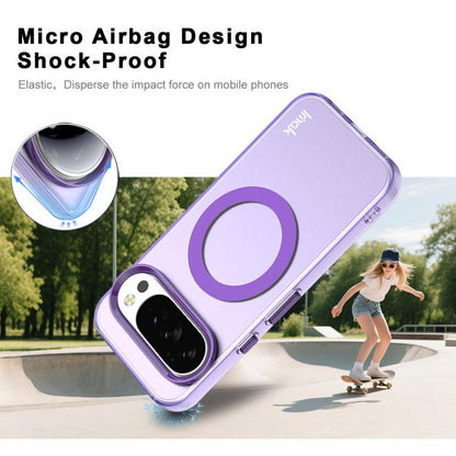 For Google Pixel 10 / Pixel 10 Pro IMAK Candy Series Shockproof MagSafe Phone Case(Purple)