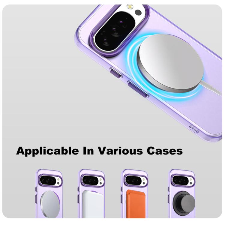 For Google Pixel 10 / Pixel 10 Pro IMAK Candy Series Shockproof MagSafe Phone Case(Purple)