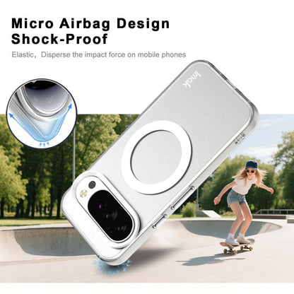 For Google Pixel 10 Pro XL IMAK Candy Series Shockproof MagSafe Phone Case(White)