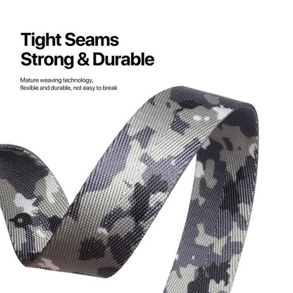 DUX DUCIS Cordon de téléphone réglable en nylon de la série Outdoor (Vert Camouflage)