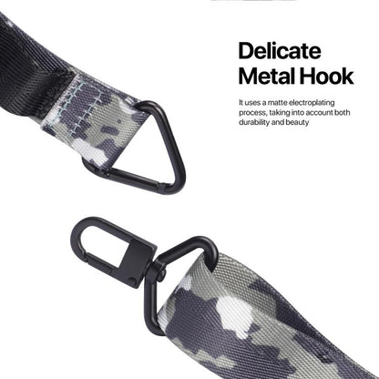 DUX DUCIS Cordon de téléphone réglable en nylon de la série Outdoor (Vert Camouflage)