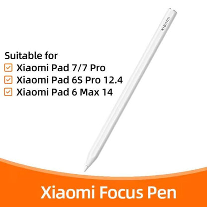 Original Xiaomi Focus Stylus Pen for Xiaomi Pad 6 Max 14 / Pad 6S Pro 12.4 / Pad 7 / Pad 7 Pro / Pad 7 Ultra / Pad 7S Pro 12.5(White)