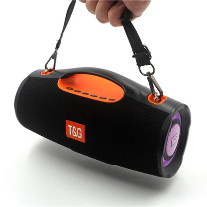 T&G TG437 20W Portable TWS Subwoofer Bluetooth Speaker(Black)