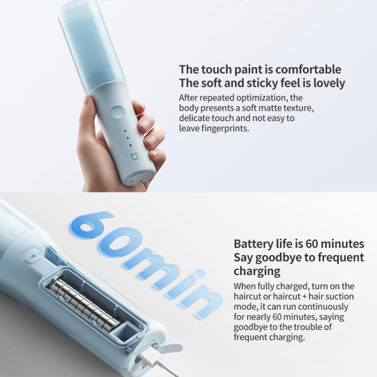 Xiaomi Mijia Children Waterproof Hair Clipper(Blue)