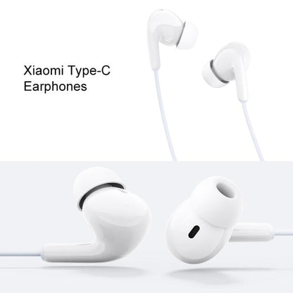 Xiaomi Mijia Type-C Interface In-Ear Wired Earphone, Length:1.25m(White)