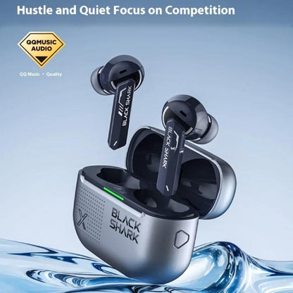 Xiaomi BlackShark JoyBuds Plus Esports Version BT5.4 ENC Noise Reduction Wireless Earphone(Silver)
