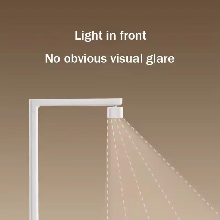 Original Xiaomi Mijia Desk Lamp 2 LED 60cm Long Lamp Holder HyperOS Connect, US Plug(White)